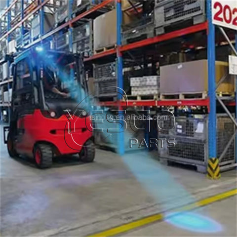 LED Forklift Spot Warning Light Red Blue Spot Forklift Lamp