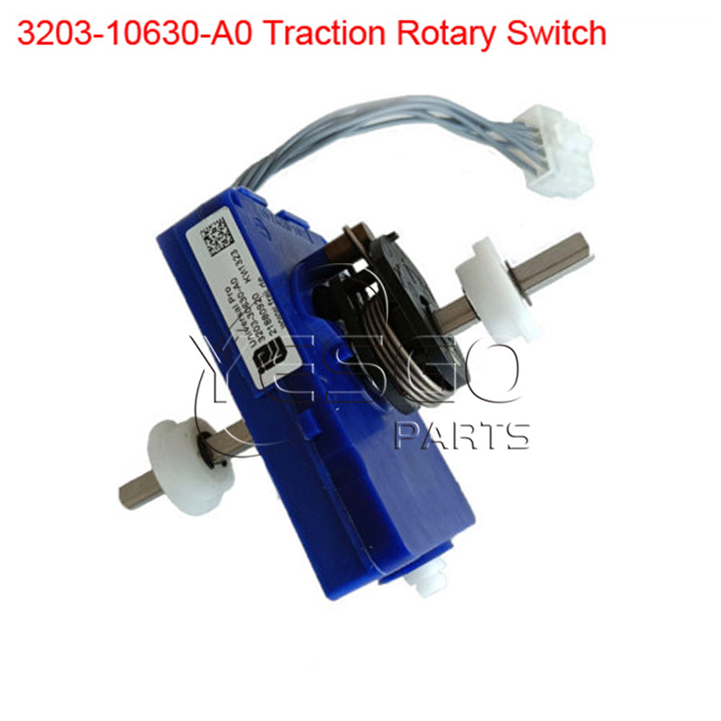 FREI 3105F00136-00 & 3203-10630-A0 Traction Rotary Switch Electronic Throttle Accelerator for TEMO 200 Tiller Head Handle