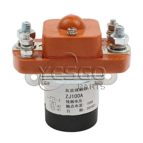 DC Contactor ZJ100A 12V 24V 36V 48V 60V 72V 80V 100A