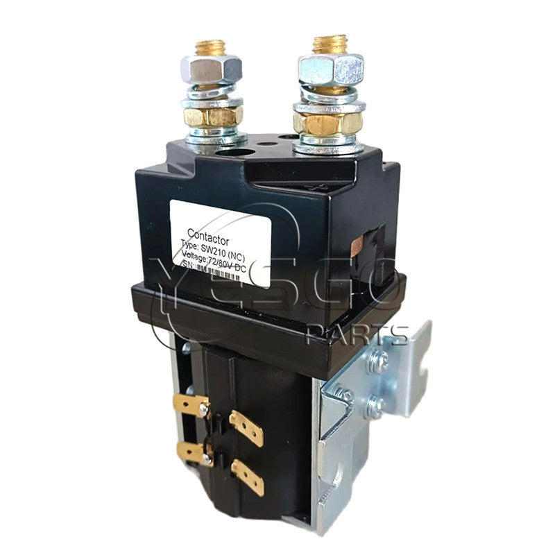 24V 48V 72V 400A DC Contactor SW210 / ZJBW400A to Replace Albright Solenoid Relay