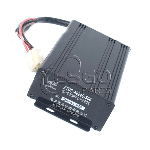 DC-DC Power Converter 48V to 24V Transformer ZTDC-4824E-500 For Forklift Electric Vehicle