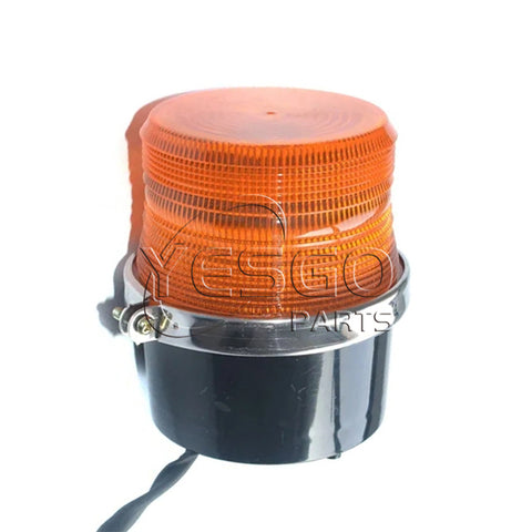 Forklift DC 12-80V Strobe Lamp Warning Light LED Flashing Safety Light With Sound