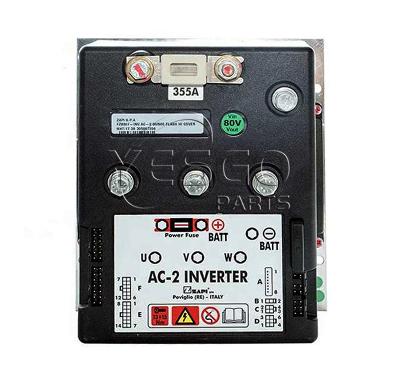 Forklift Parts ZAPI AC Controller 80V 250A AC-2 Inverter