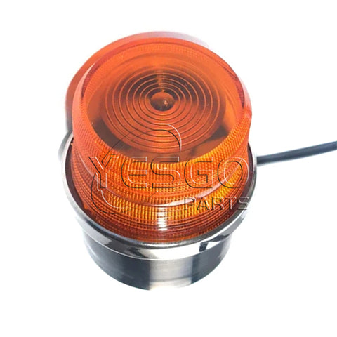 Forklift DC 12-80V Strobe Lamp Warning Light LED Flashing Safety Light With Sound