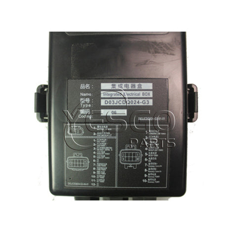 Integrated Electrical Box D03JCDQ024-G3 For Heli Forklift