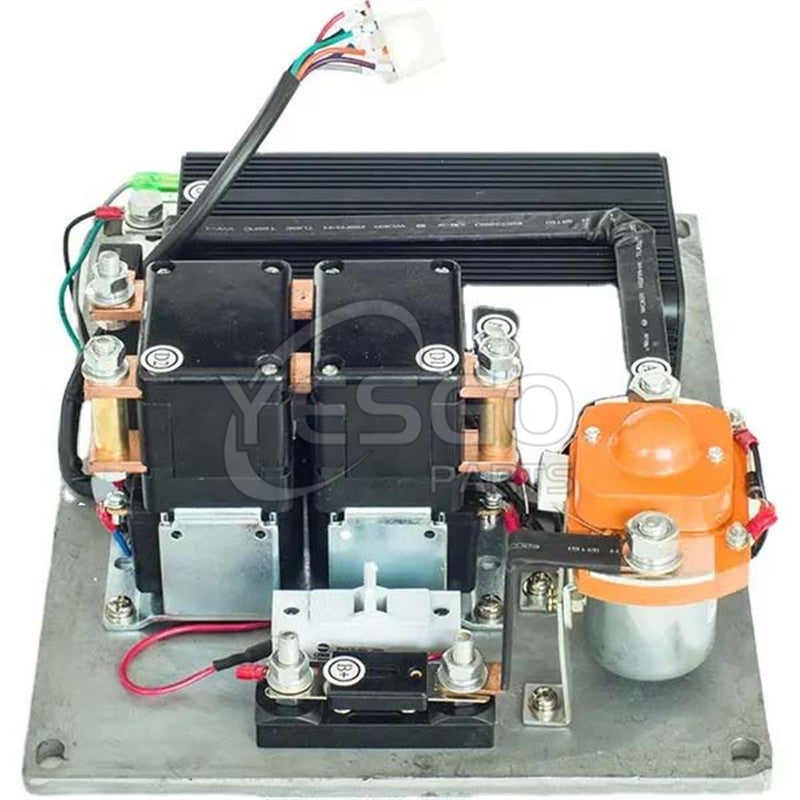 CURTIS Programmable DC Series Motor Controller Assemblage Model: 1205M-6B403 (Upgraded Version of 1205M-6401 / 1205M-6B401) 60V / 72V - 400A, with Foot Pedal Throttle