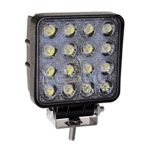 Forklift Parts Square Design Spot Beam LED Work Light Headlight