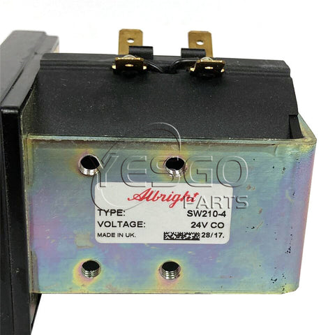 24VDC 400A Albright SW210-4 Solenoid NC Contactor Switch