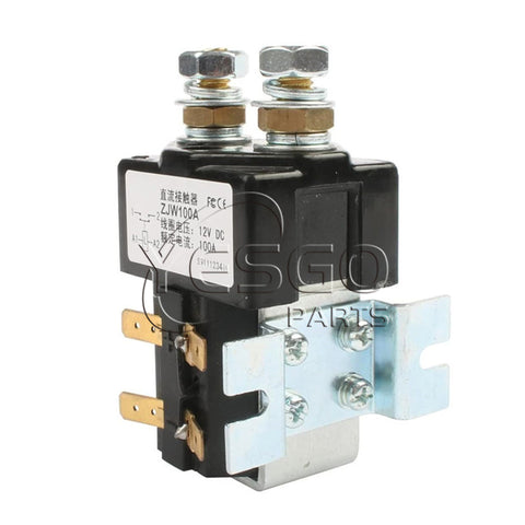 100A DC Contactor ZJW100A 100A to Replace Albright SW80 12V 24V 36V 48V 60V 72V 80V