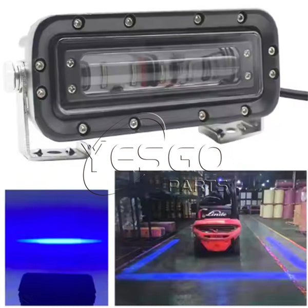 Safety Warning Lamp Red Blue Zone Line Beam Led stop Light For