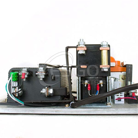 CURTIS Programmable DC Series Motor Controller Assemblage Model: 1205M-6B403 (Upgraded Version of 1205M-6401 / 1205M-6B401) 60V / 72V - 400A, with Foot Pedal Throttle