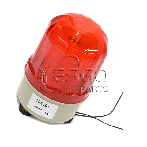 12V 24V 48V Strobe Lamp Round Shape