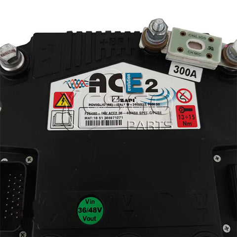 Electric Forklift Parts AC Controller ZAPI Inverter ACE2 36-48V 500A