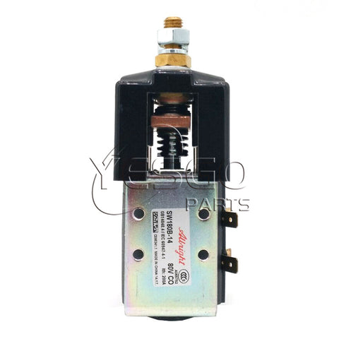 72V 80V 200A DC Albright Magnetic Contactor SW180B-14