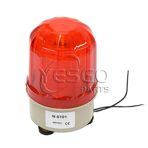 12V 24V 48V Strobe Lamp Round Shape