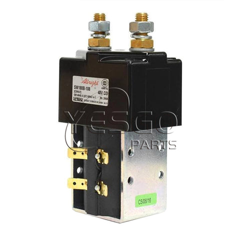 Albright SW180B-108 Solenoid Contactor 48V 200A