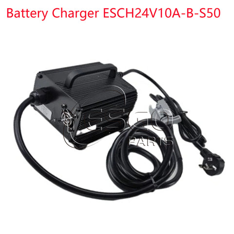 Forklift Parts Lithium Battery Charger ESCH24V10A-B-S50 For Heli CBD15J-LI Pallet Truck