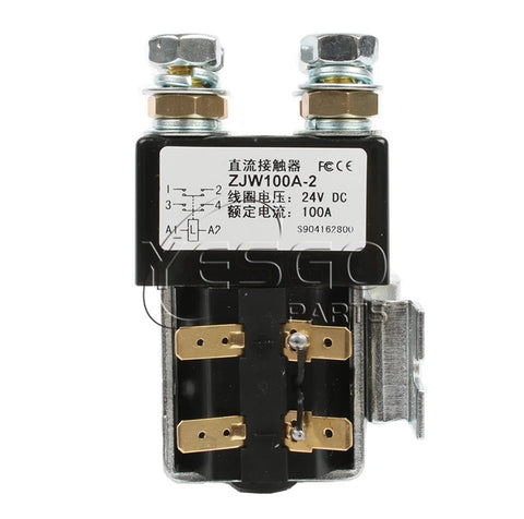 Contactor SW80 NO 12V 24V 36V 48V 60V 72V ZJW100A DC Contactors