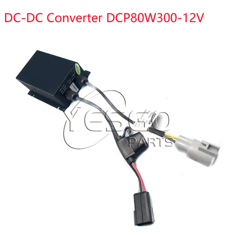 Forklift Spare Parts DC Converter DCP80W300-12V DCP80W300-24V