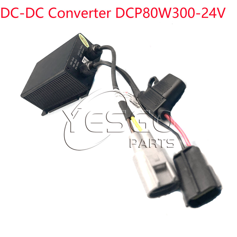 Forklift Spare Parts DC Converter DCP80W300-12V DCP80W300-24V