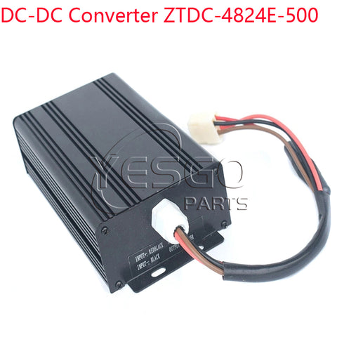 DC-DC Power Converter 48V to 24V Transformer ZTDC-4824E-500 For Forklift Electric Vehicle