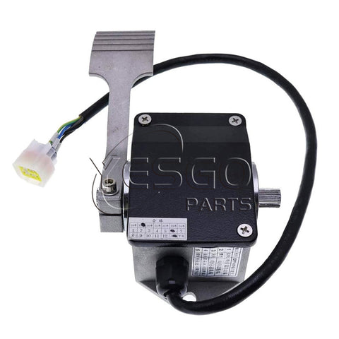 Foot Throttle Pedal Foot EFP-005 0-5K 5-Wire Electric Accelerator For EV Curtis