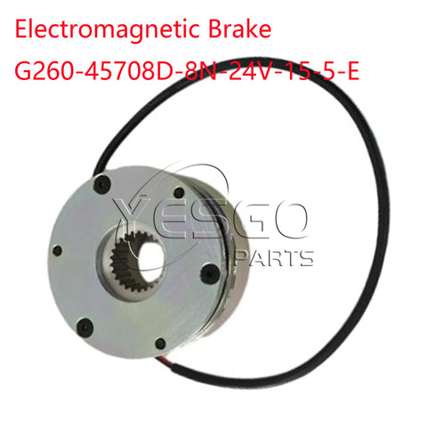 Forklift Parts Electromagnetic Brake G260-45708D-8N-24V-15-5-E Used for XILIN