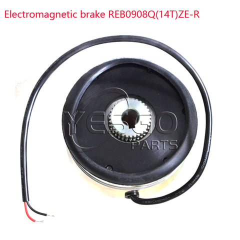 Forklift Parts Reach Magnetic Brake REB0908Q(14T)ZE-R DC24V 25W 8N.M