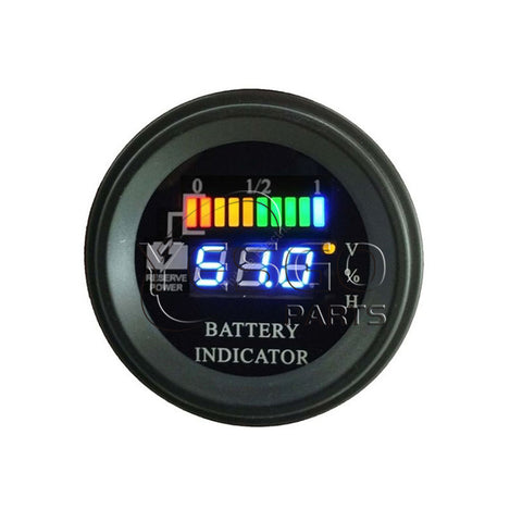 Forklift Parts Fsrd-100V Round Battery Meter Capacity Indicator