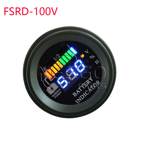 Forklift Parts Fsrd-100V Round Battery Meter Capacity Indicator