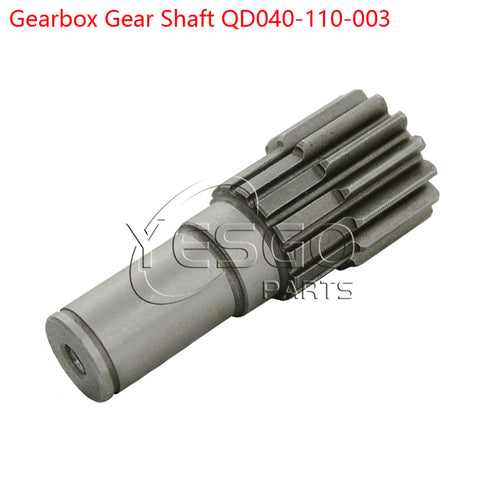 Forklift Spare Parts Gear Shaft QD040-110-003 for Pallet Truck CBD15-A2MC1