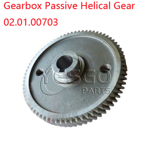 Forklift Parts Gear Box Passive Helical Gear 02.01.00703 For Heli Pallet Truck