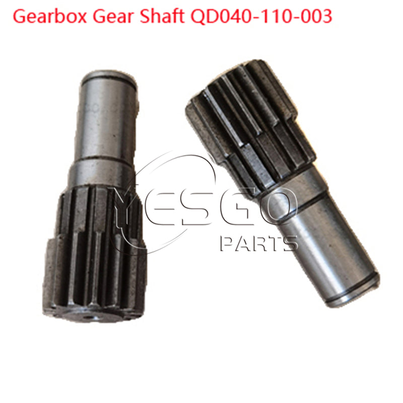 Forklift Spare Parts Gear Shaft QD040-110-003 for Pallet Truck CBD15-A2MC1