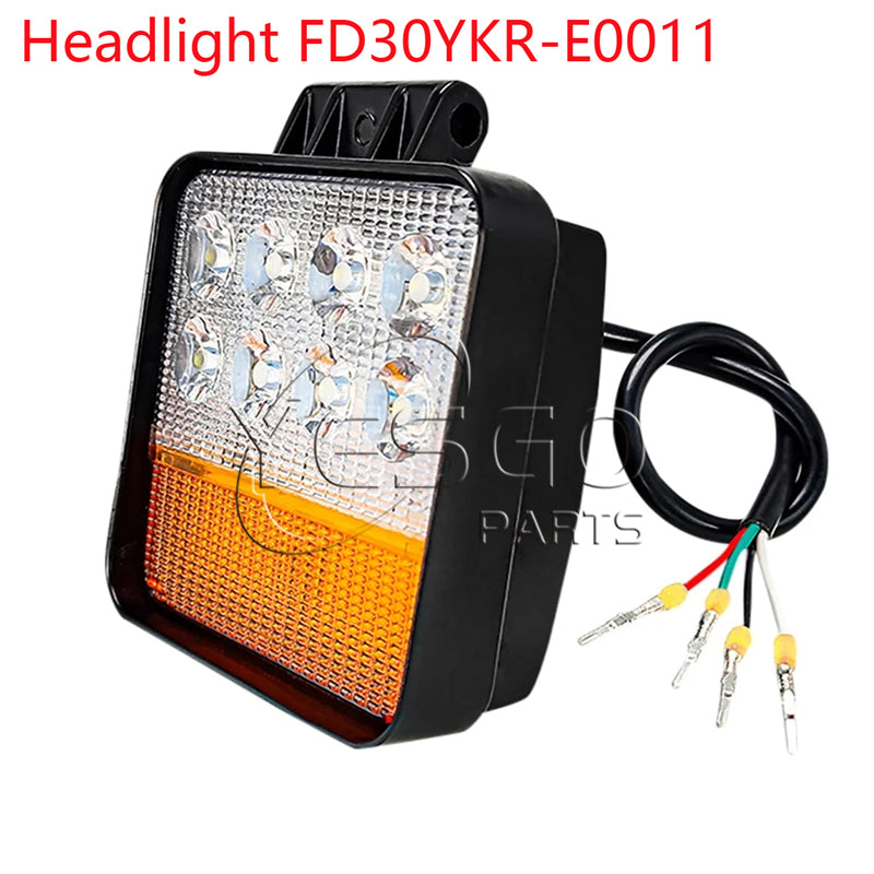 Forklift Spare Parts LED Headlight FD30YKR-E0011