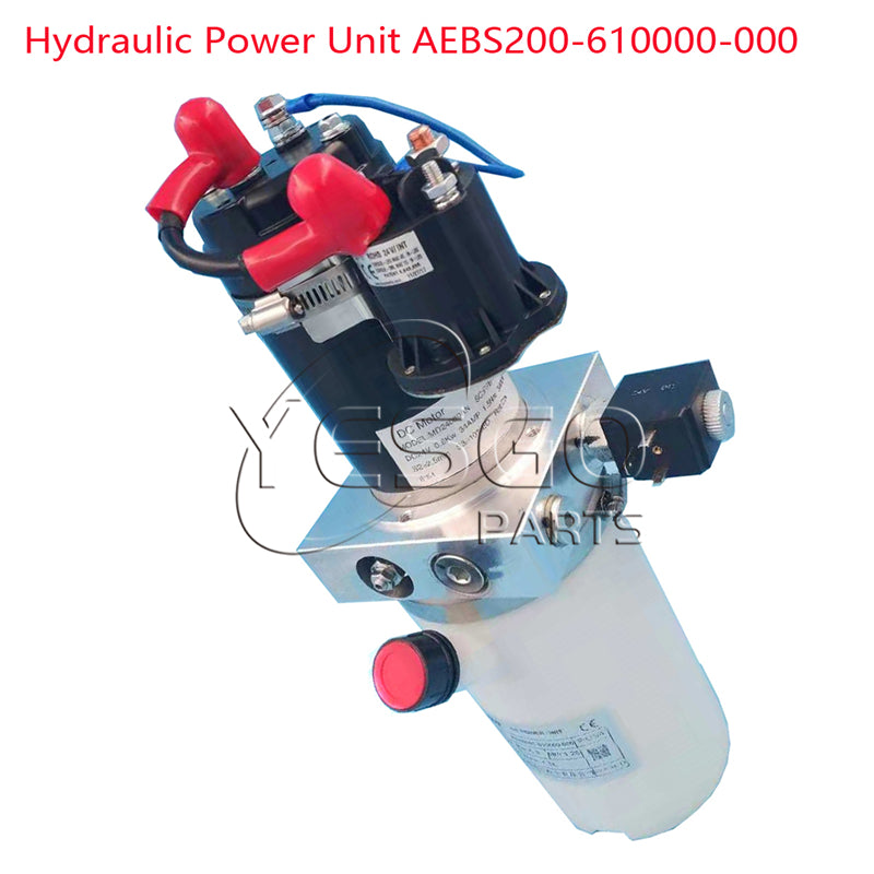 AEBS200-610000-000 Electric Forklift Hydraulic Unit Pump Station Motor Assembly 24V 0.8KW