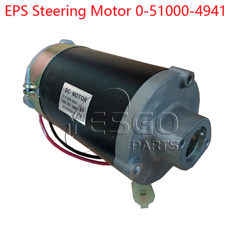 Forklift Spare Part EPS Steering DC Motor 80V 1200W 0-51000-4941 for Hyster Shinko 3T Electric Forklift