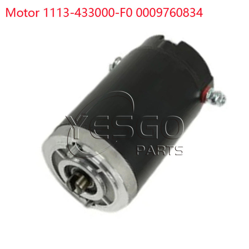 Forklift Parts Motor Assy 80ZY ( 24V 500W ) 1113-433000-F0 0009760834 used for EP Linde Pallet Truck