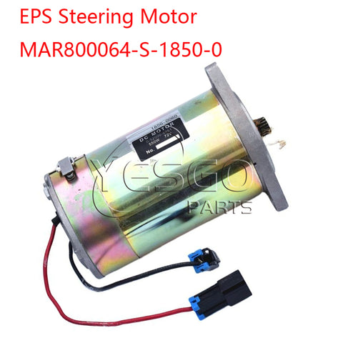 Forklift Spare Parts 72V 550W EPS Steering Motor MAR800064-S-1850-0 For Nichiyu TCM Forklift