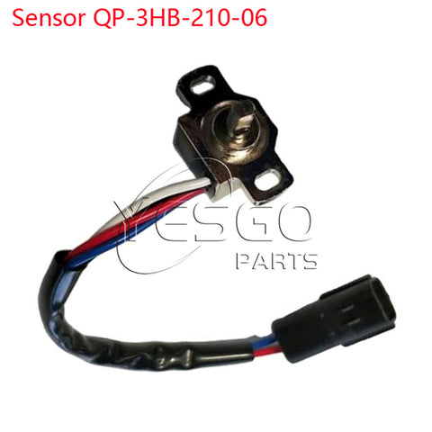 Forklift Parts 4 Wires Acceleration Sensor Speed Sensor QP-3HB-210-06 For Nichiyu Forklift FBR15-75