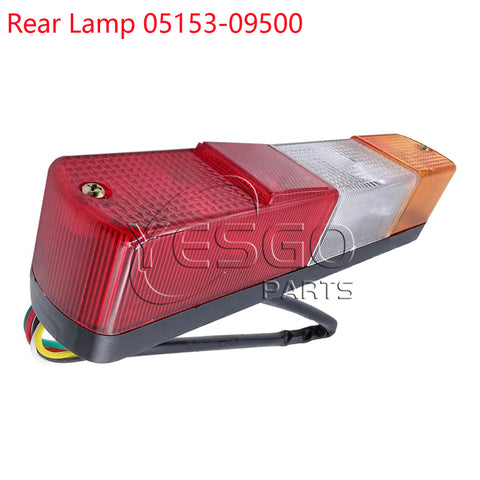 Forklift Parts Rear Lamp 05153-09501 91305-01800 05153-09500 for Mitsubishi