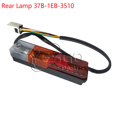 12V Rear Combination Lamp Taillight 37B-1EB-3510 Forklift Light For Komatsu