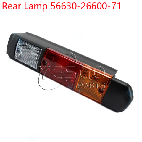 Forklift Rear Light LH 56630-26600-71  56630-26601-71 Tail Light Compatible With Toyota 8FD