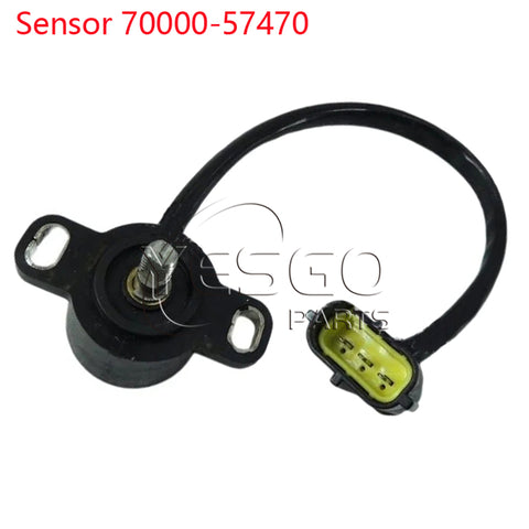 Throttle Pedal Accelerator Sensor Potentiometer 70000-57470 for Nichiyu Electric Vehilce PLD10 15 20 30