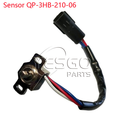 Forklift Parts 4 Wires Acceleration Sensor Speed Sensor QP-3HB-210-06 For Nichiyu Forklift FBR15-75