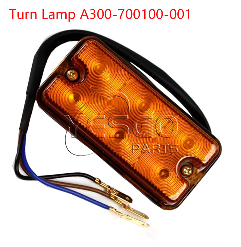 12-80V LED Turn Signal Lamp A300-700100-001 for Forklift Use