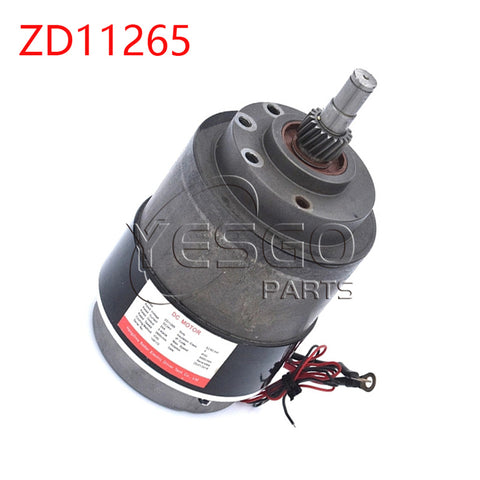 ZD11265 Forklift DC Drive Walking Motor ZD11265-650W 24V