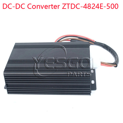 DC-DC Power Converter 48V to 24V Transformer ZTDC-4824E-500 For Forklift Electric Vehicle