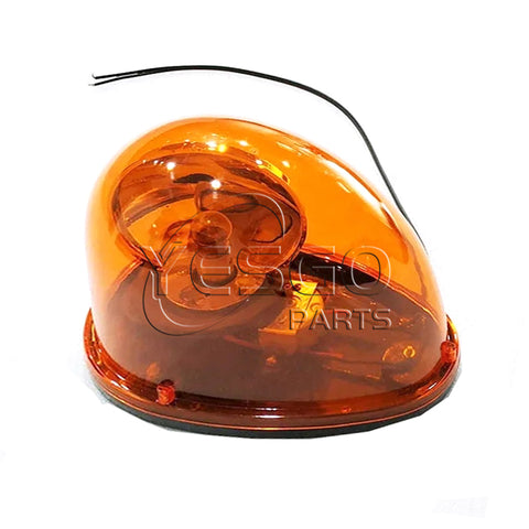 12V 24V 48V Strobe Lamp Orange Color Snail Shape