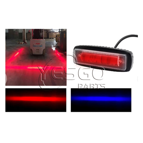 Forklift Warning Light Lamp Blue Red Zone Forklift Safety Warning Light