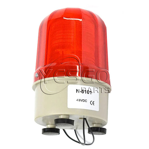 12V 24V 48V Strobe Lamp Round Shape